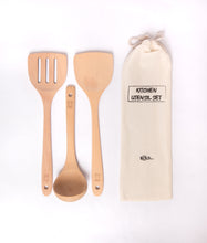 Load image into Gallery viewer, Wooden Kitchen Utensil Set