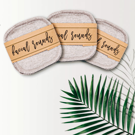 Bamboo Facial Rounds